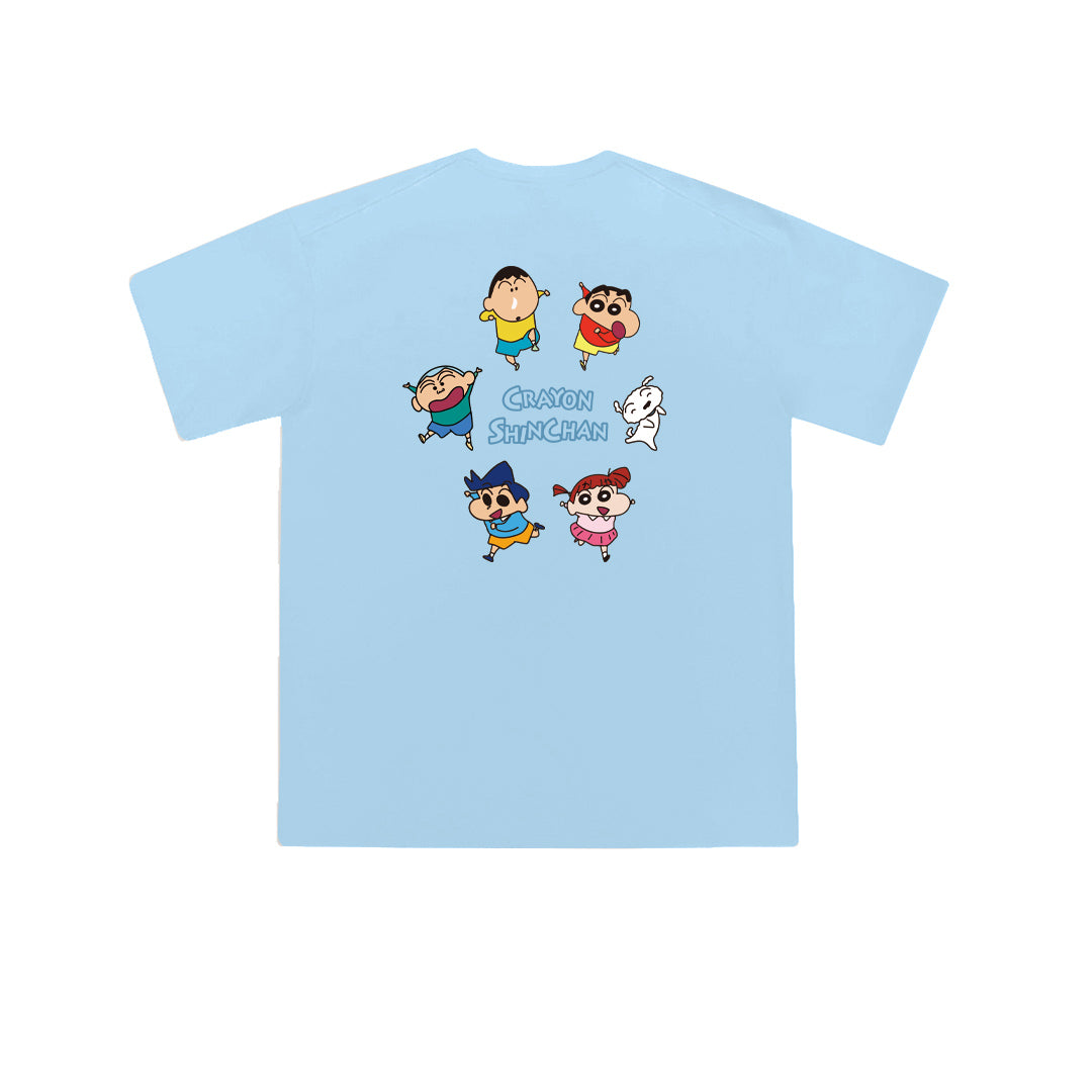 ”CRAYON FRIENDS" Oversized Tee -3732