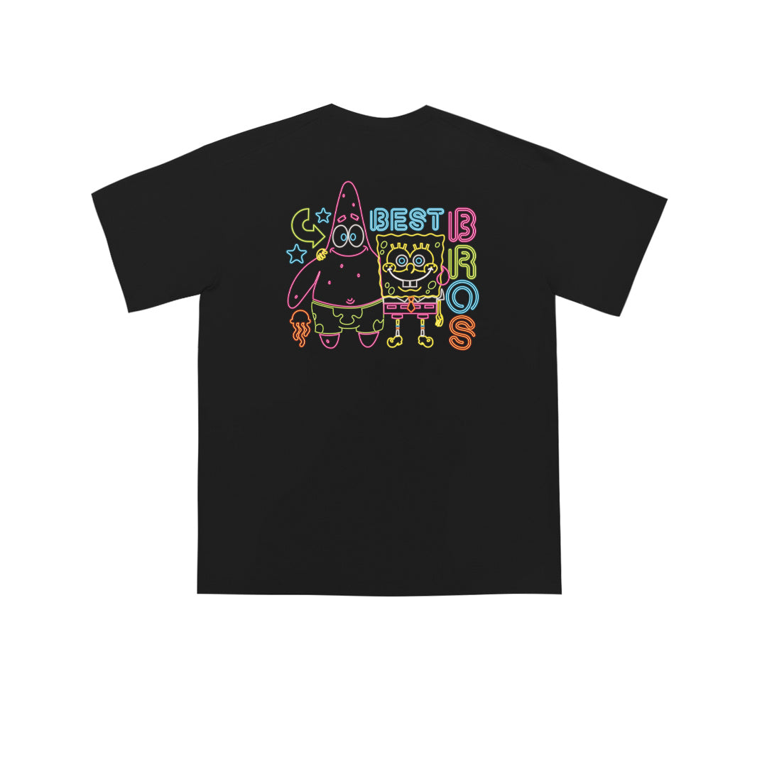"BEST BROS" SpongeBob SquarePants Oversized Tee - 3649
