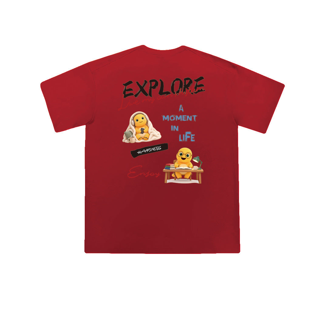 Explore Oversized Tee - 3986