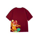 "Skateboard" Oversized Unisex Kids T-Shirt 27041