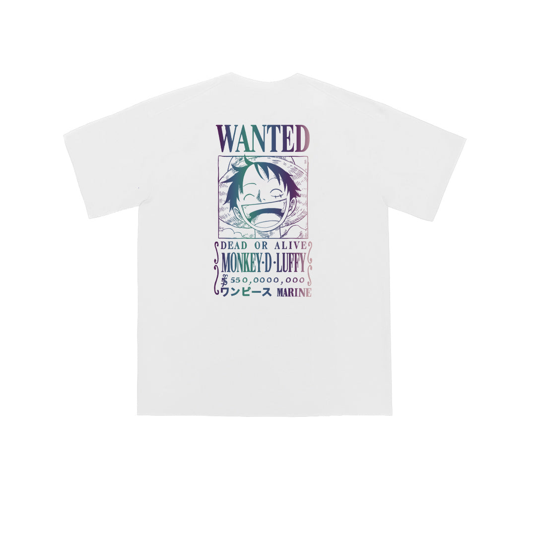 "WANTED"Oversized Tee - 3853