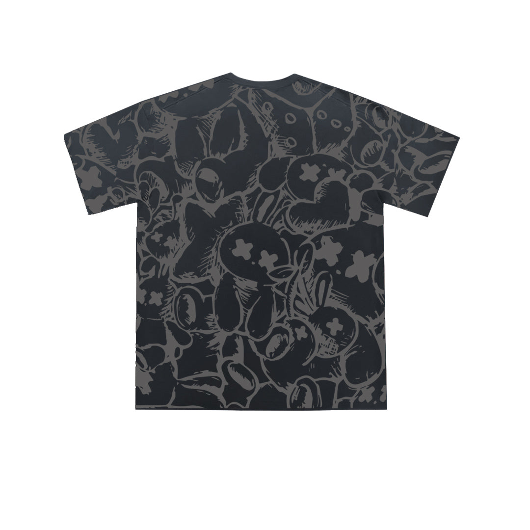”BUNNY BUNNY" Oversized Tee -3745