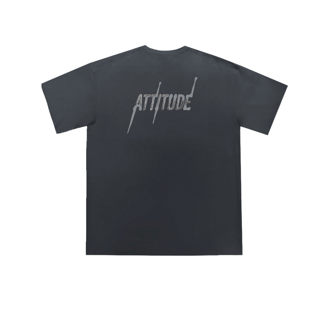 ”A-ATTITUDE" Oversized Tee -3768