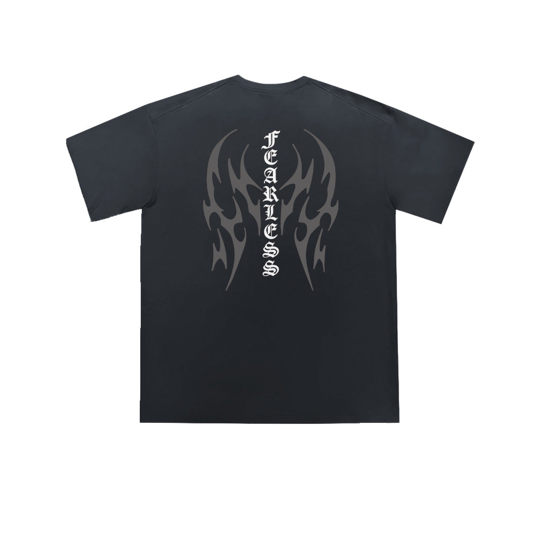 ”Fearless" Oversized Tee -3805