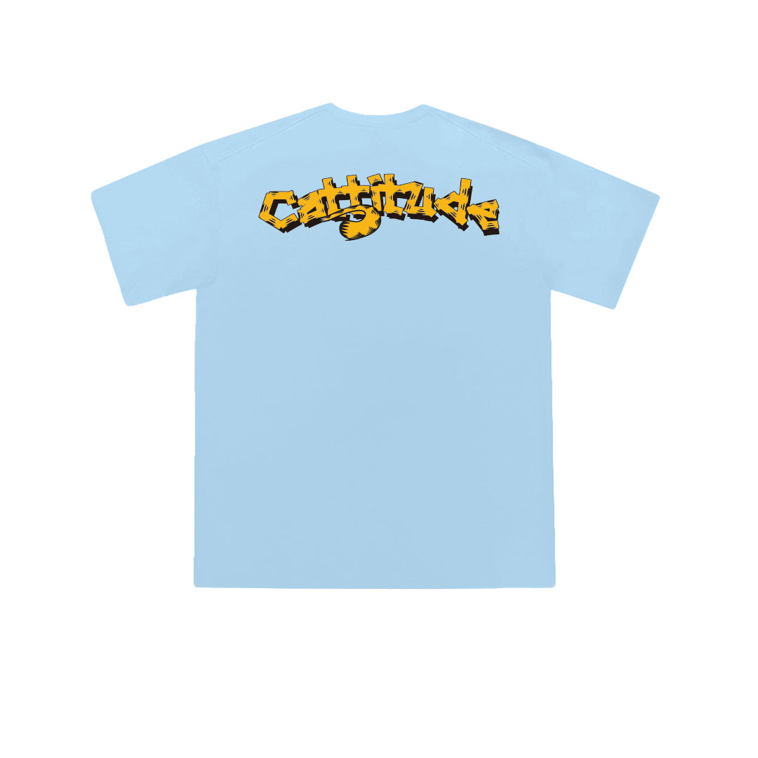 ”G-cattitude" Oversized Tee -3821