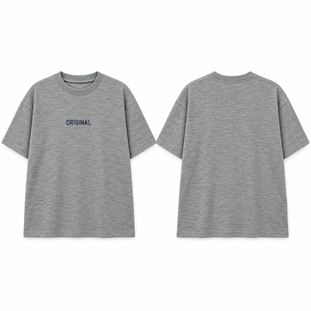 “Original” Blue Oversized Tee -3787