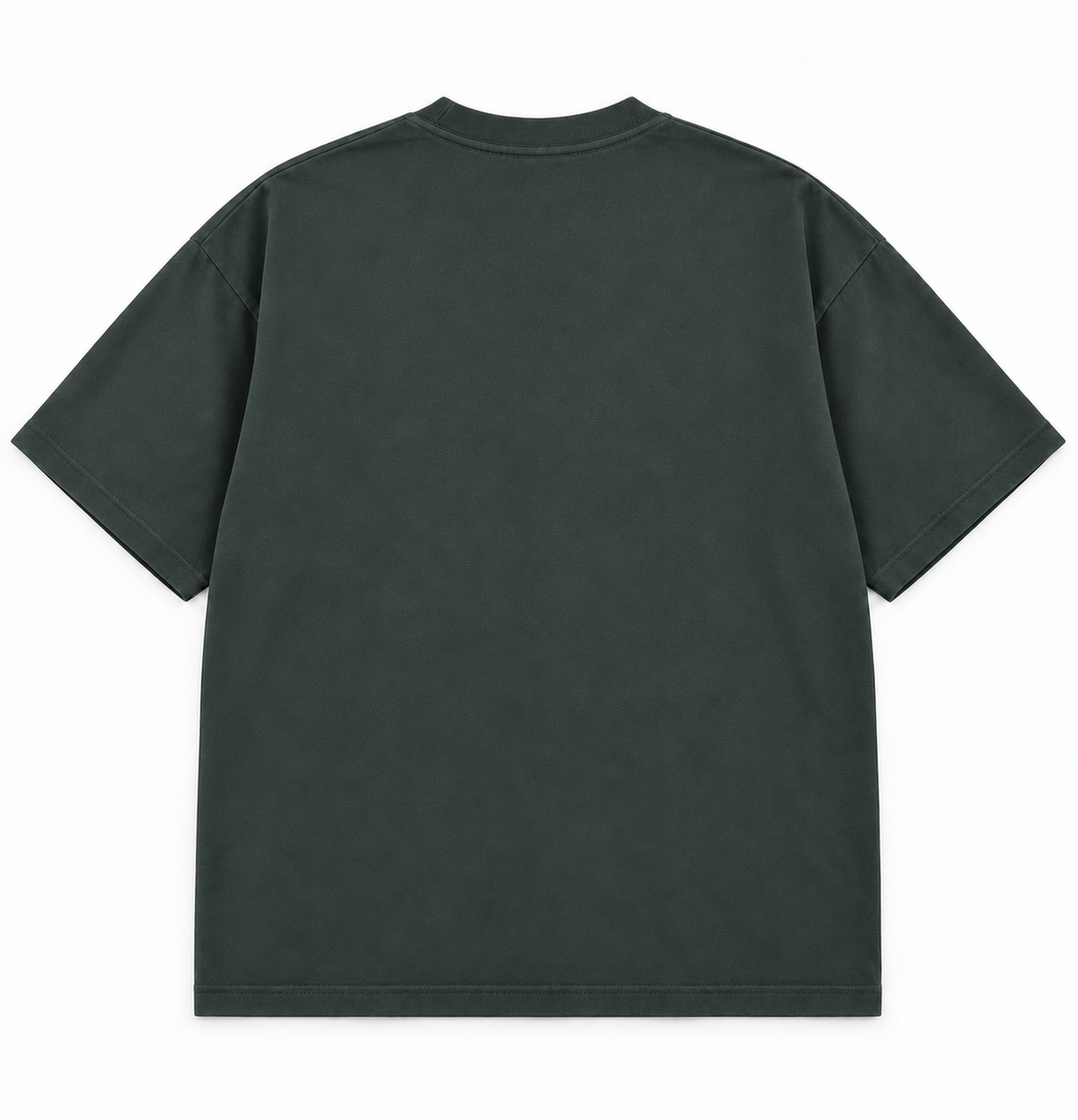 Dark Green Basic Ultra Cool Oversize Tee (3921)
