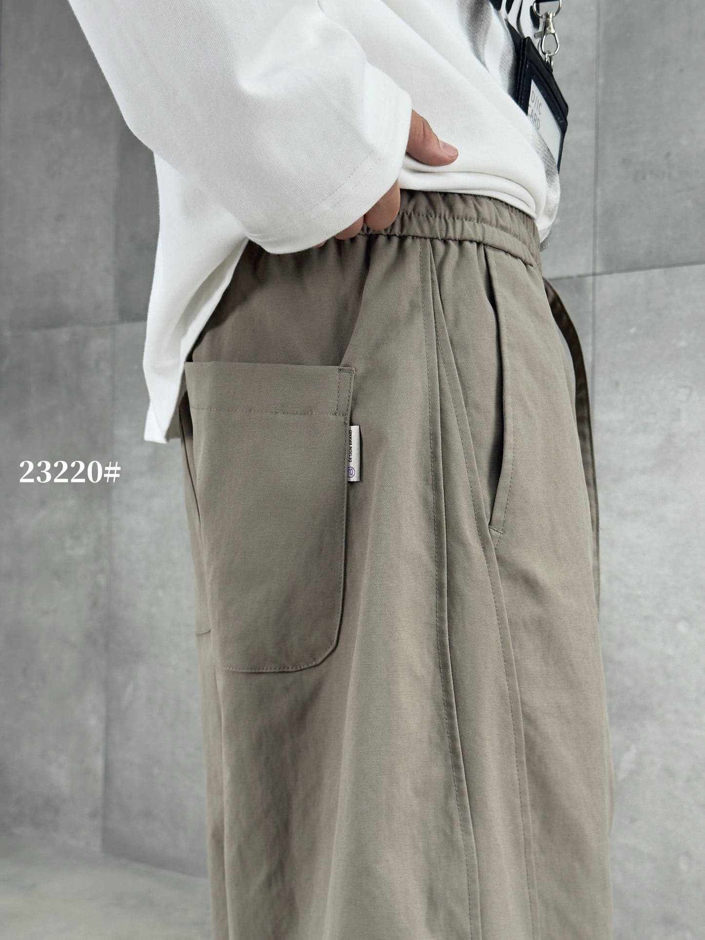 Khaki Lightweight Cargo Pants 23220