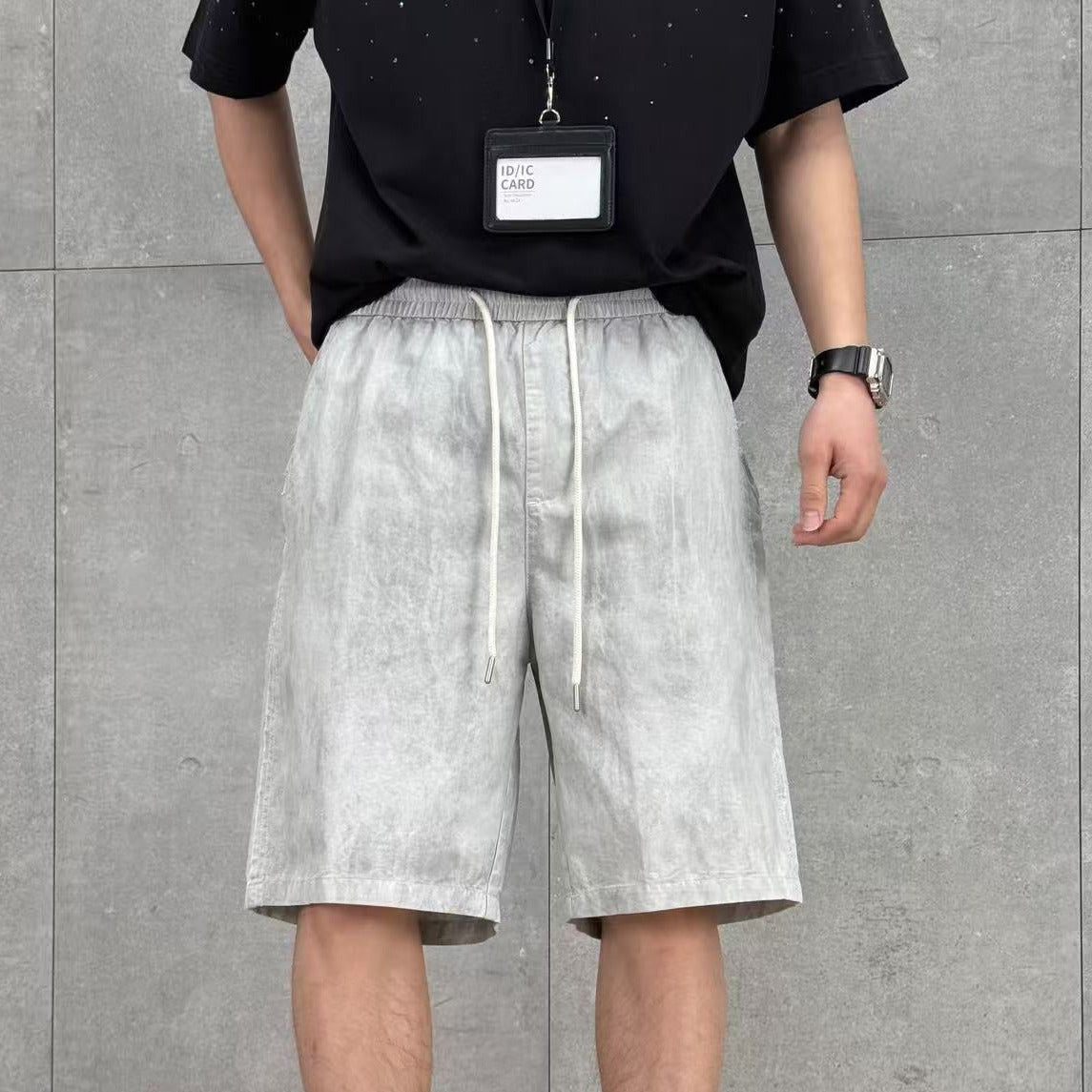 Grey Cargo Shorts 23515