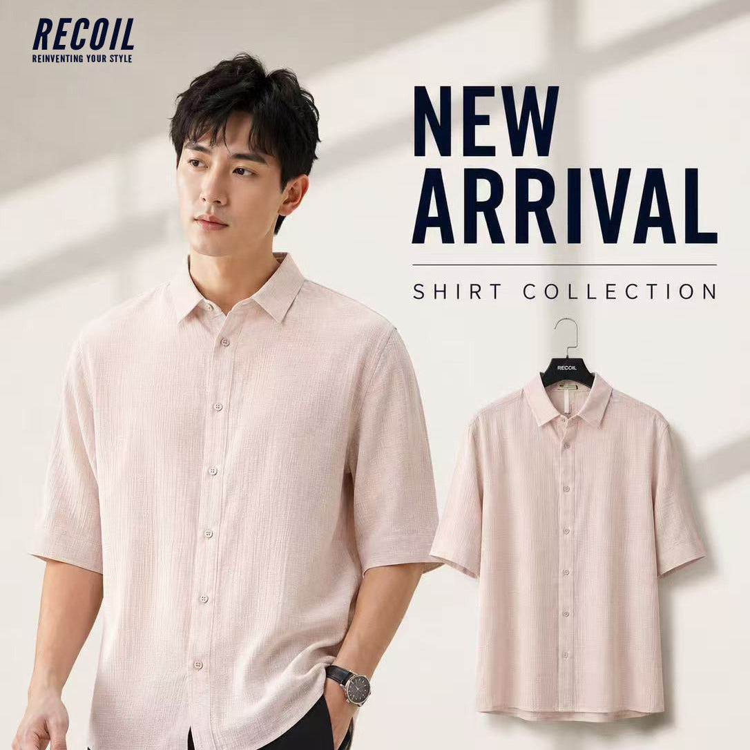Pink 3/4-Sleeve Shirt 1313