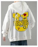 "Snoopy" High Graded Odell Fabric Hoodie Available in 2 Colors 7048