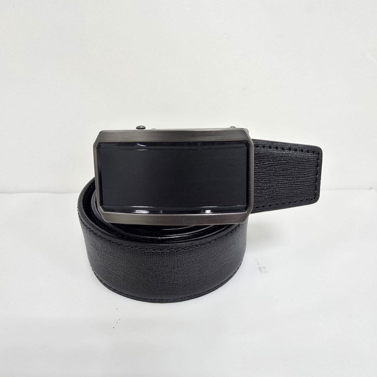Black Leather Auto Belt B3