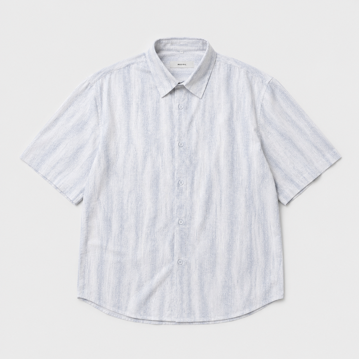 Oversized Short Sleeve Shirt 4521