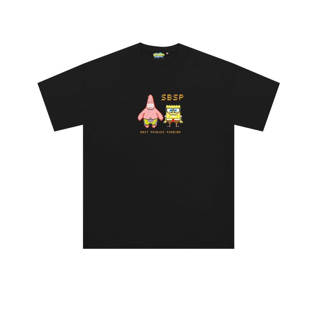 ”SBSP-BEST FRIENDS" Oversized Tee -3816