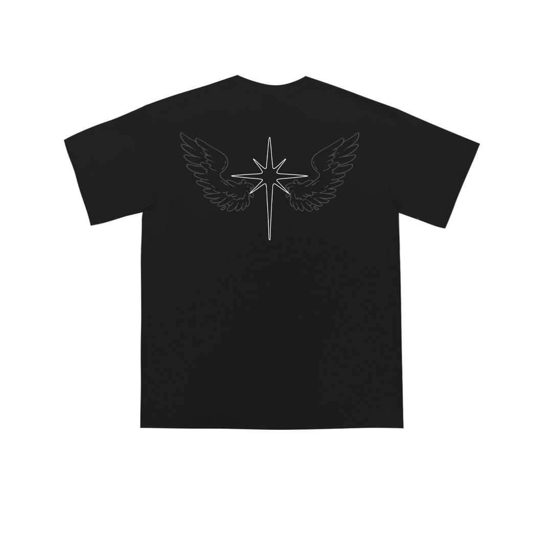 "♠ ANGEL" Oversized Tee - 3812