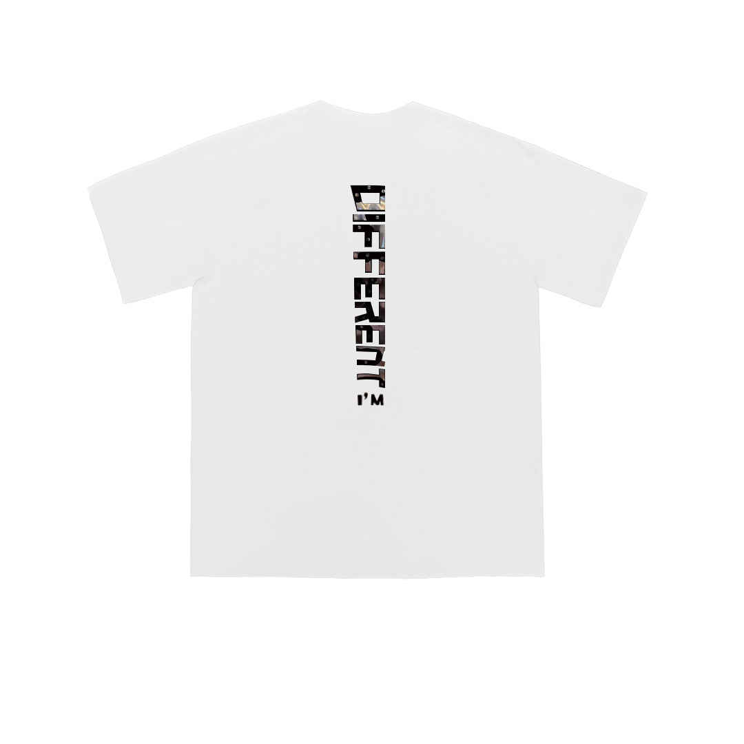 "RR-DIFFERENT" Oversized Tee - 3769