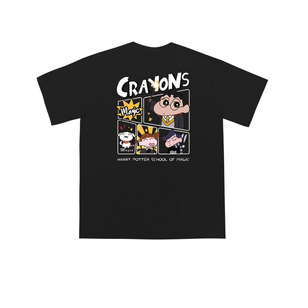 ”MAGIC CRAYONS" Oversized Tee - 3600