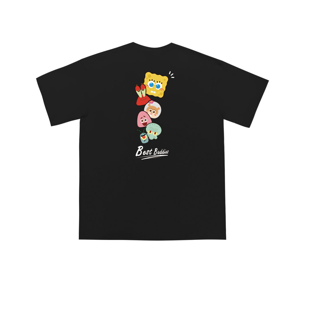 ”SBSP-Best Buddies" Oversized Tee -3754