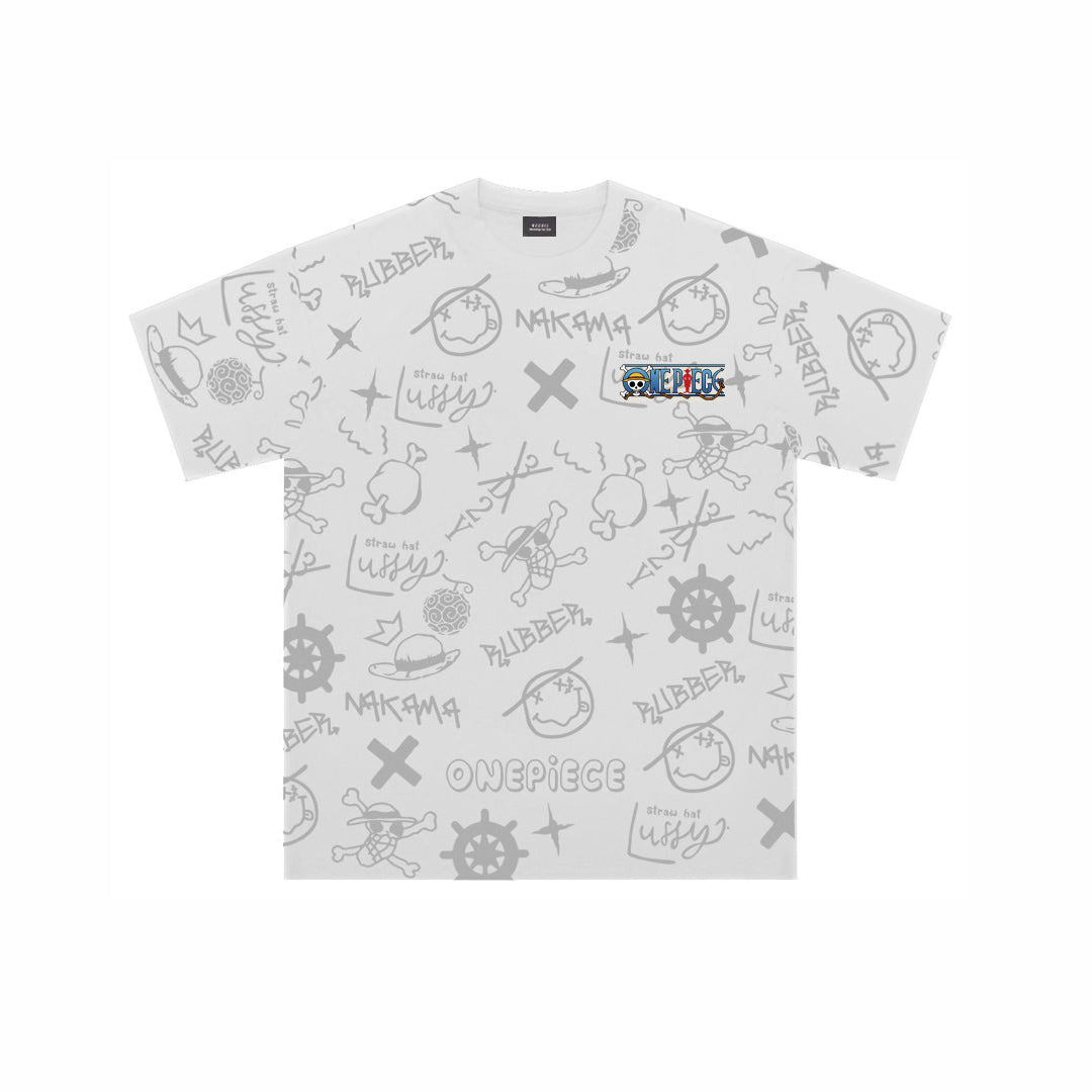 Graphic Oversized Tee - 3604