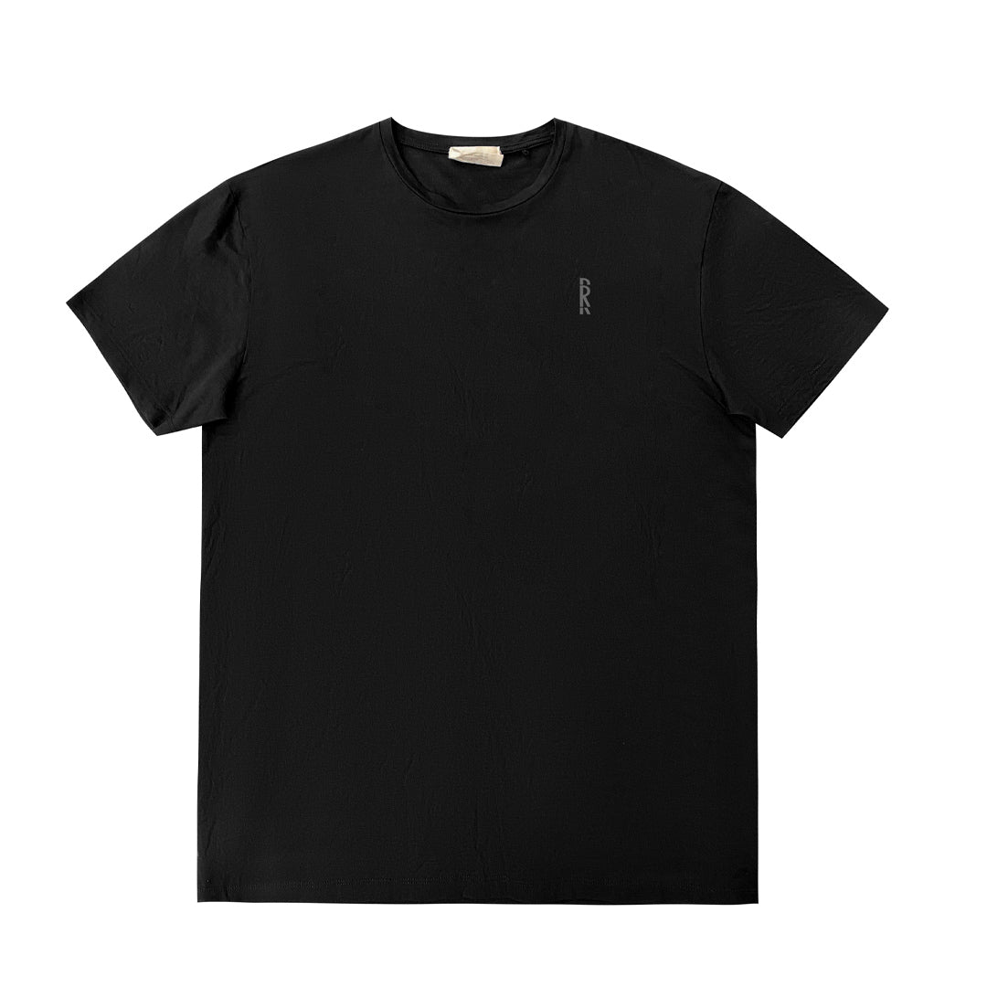 Black Basic Tee Pima Cotton - 2755