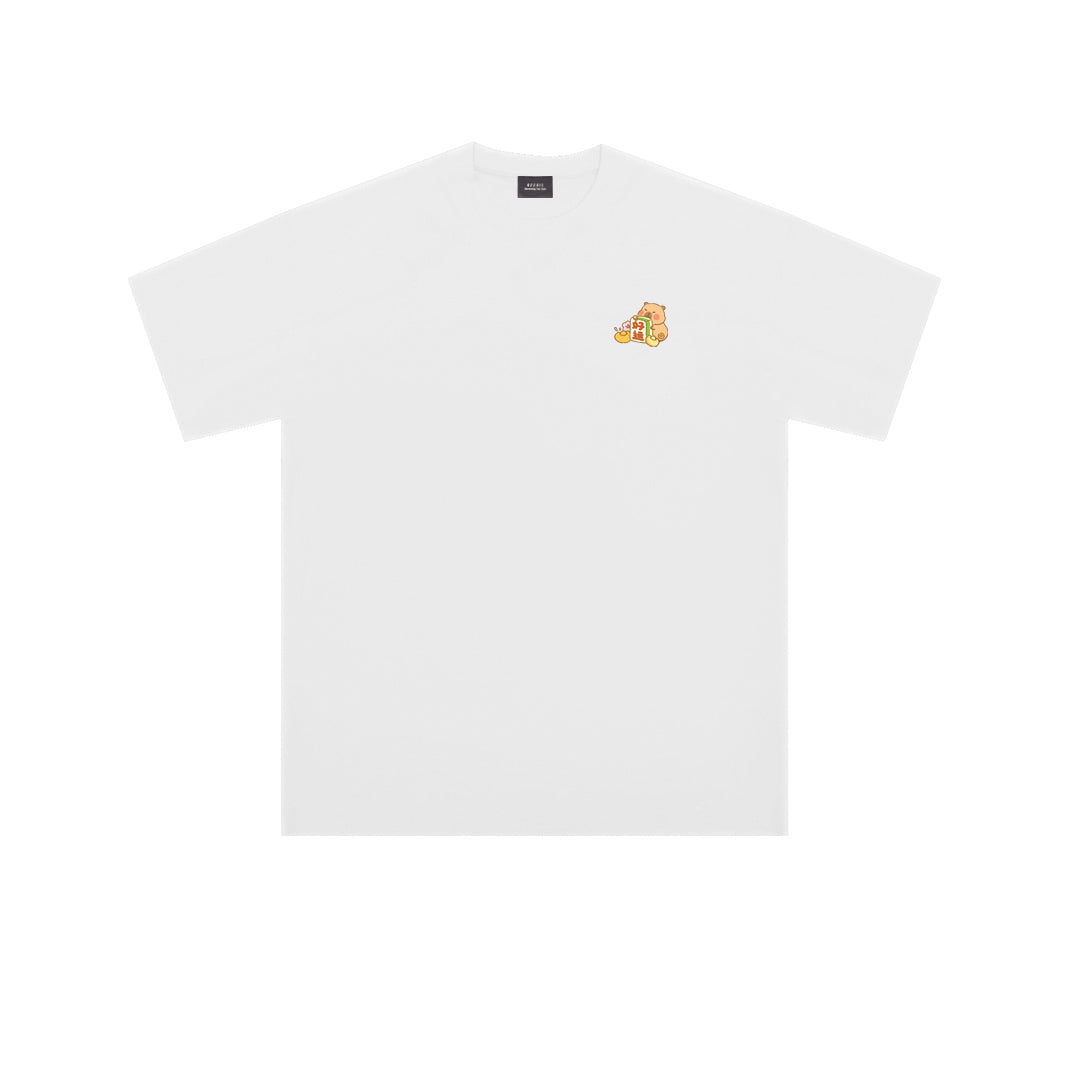 "GOOD LUCK" Oversized Tee - 3657