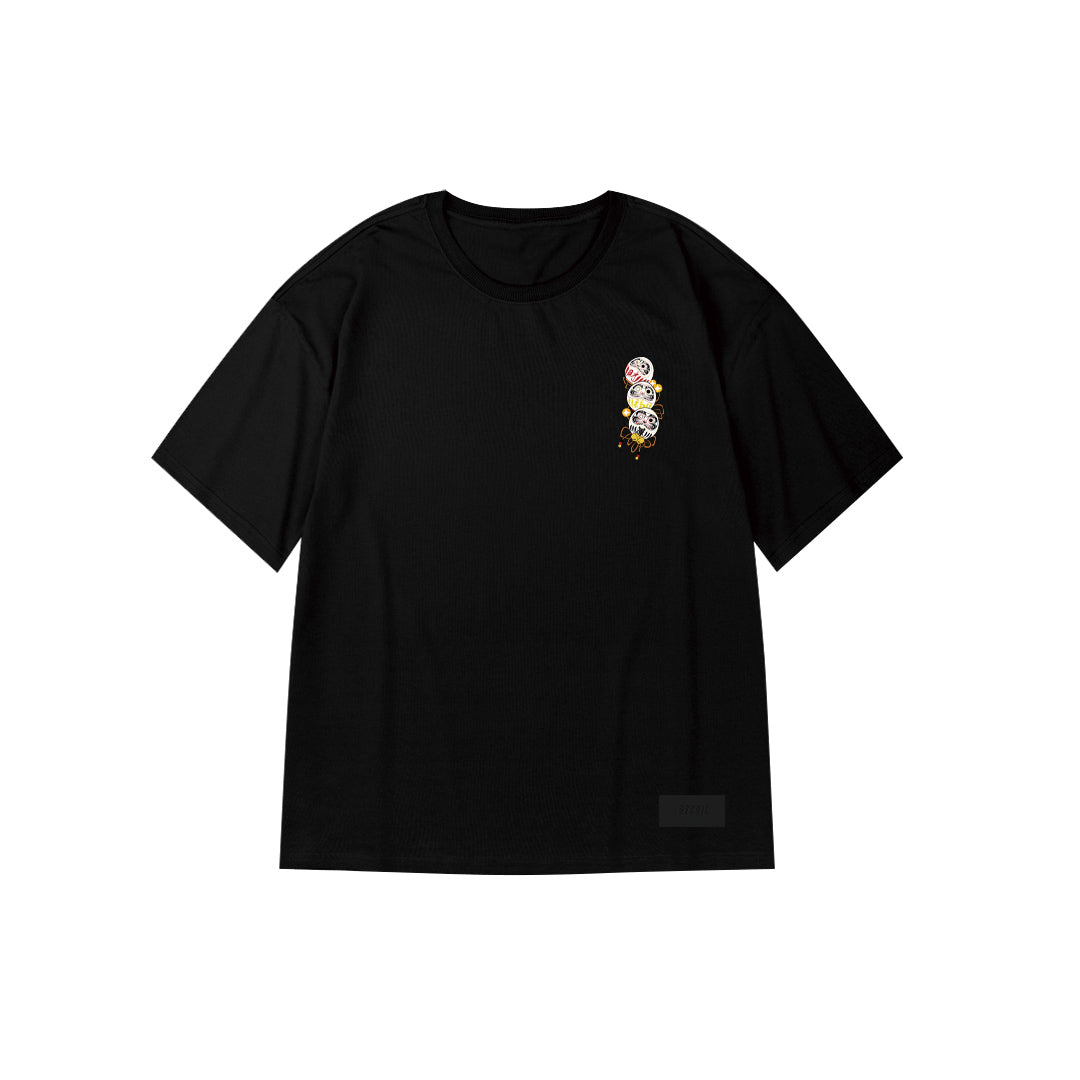 "Daruma" Reflective Oversized Tee - 2952