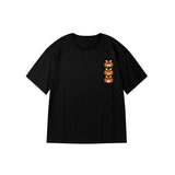 "Skateboard Garfield" Oversized Unisex Kids T-Shirt 27041