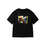 "FRIENDS" High Graded Odell Fabric Print Oversized Tee 2641