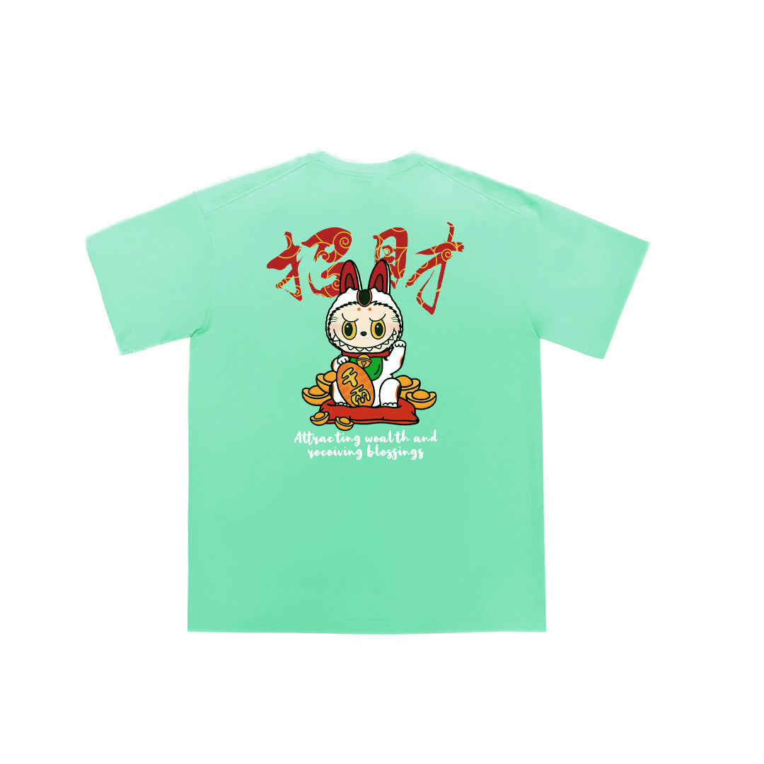 "Lucky Labubu" Oversized Unisex Kids T-Shirt 20811