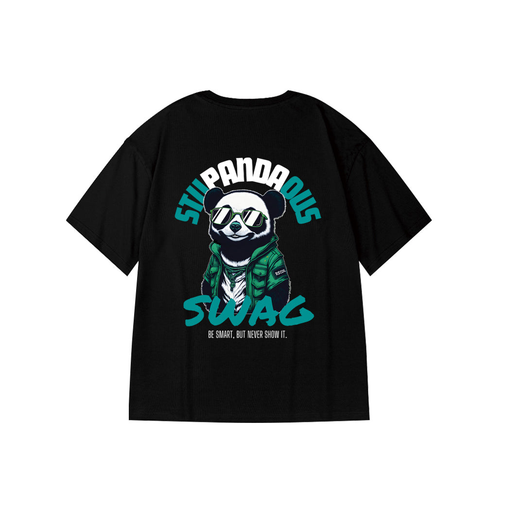 "SWAG  Panda" Oversized Tee 2533