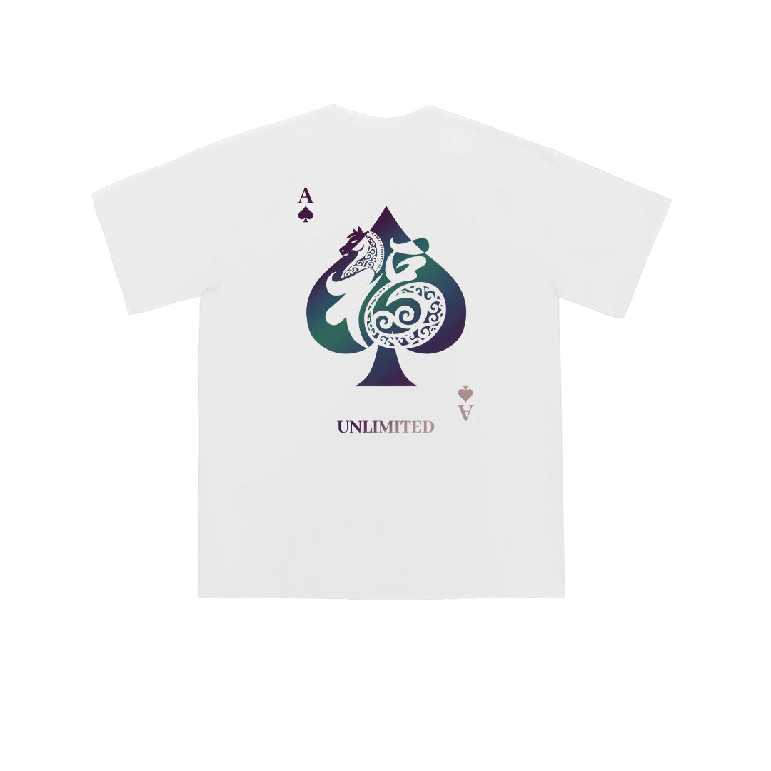 ”福 A" Oversized Tee - 3619