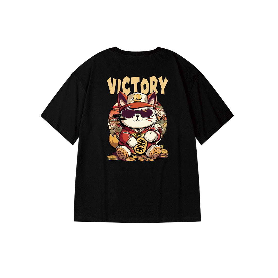 "VICTORY" Oversized Tee - 2965