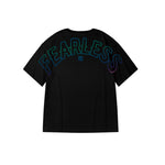 "Fearless龙" High Graded Odell Fabric Reflective Print Oversized Tee 2670
