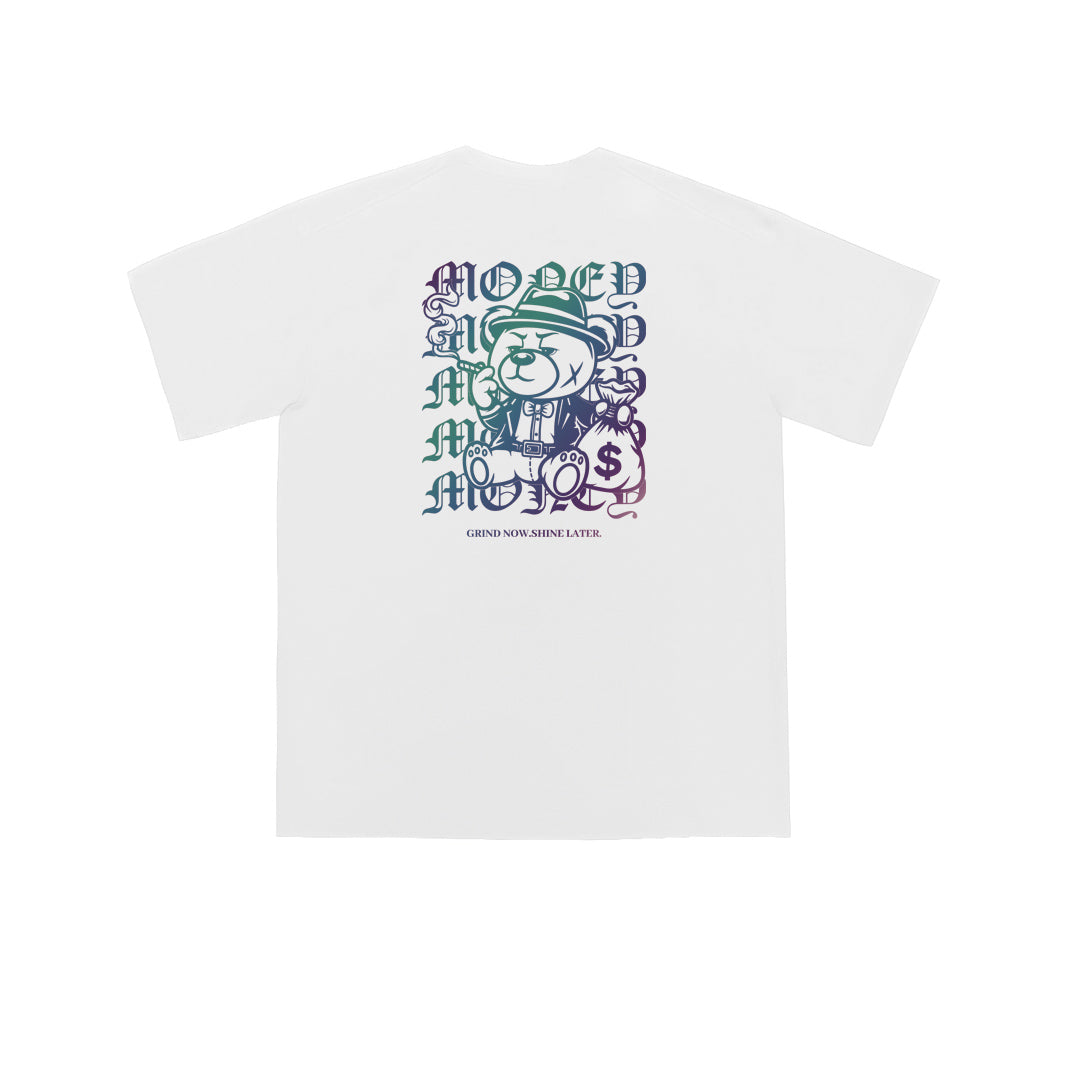 ”MONEY BEAR" Oversized Tee -3733