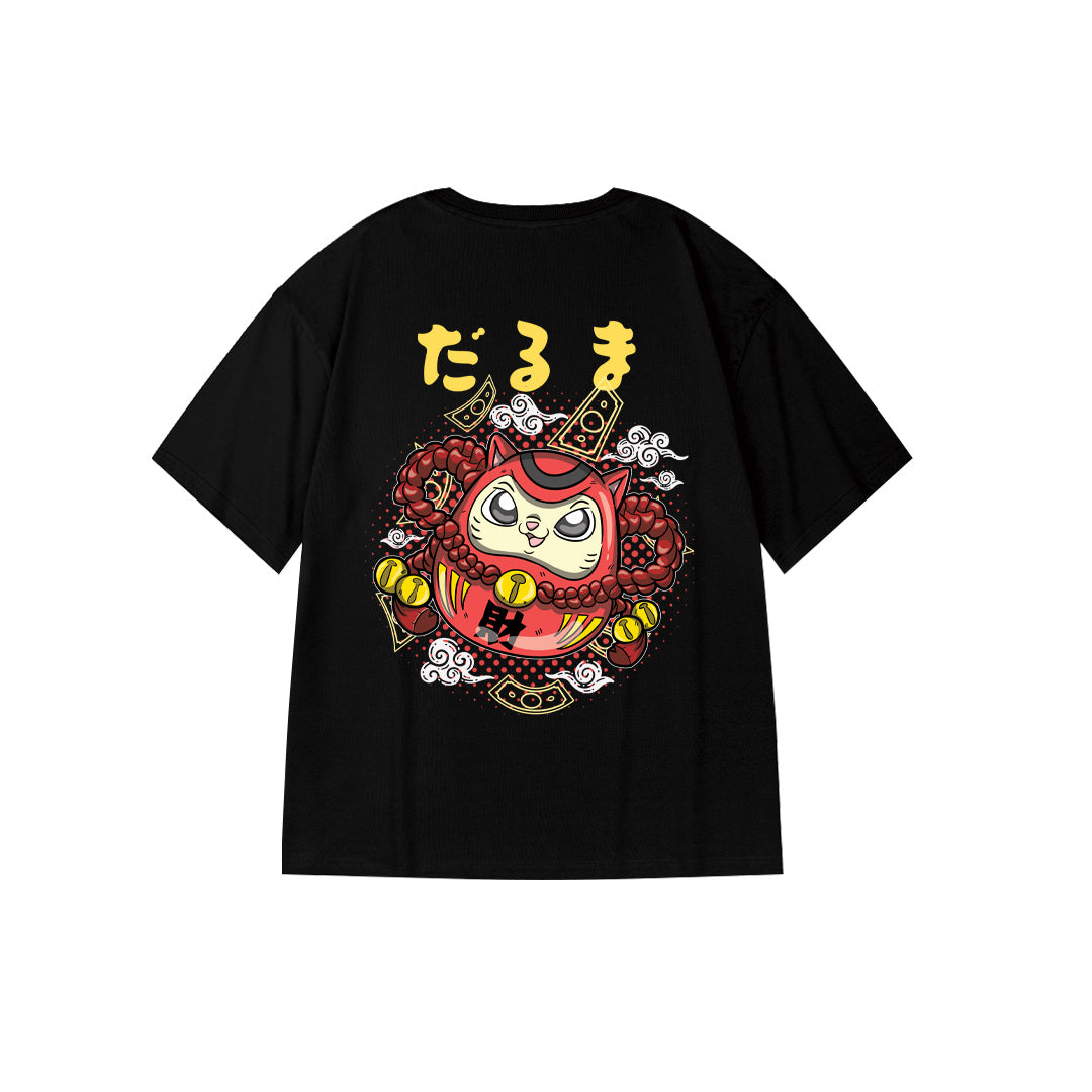 "Lucky Daruma" Oversized Unisex Kids T-Shirt 26481