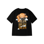 "Dreaming Cat" Oversized Tee 2596