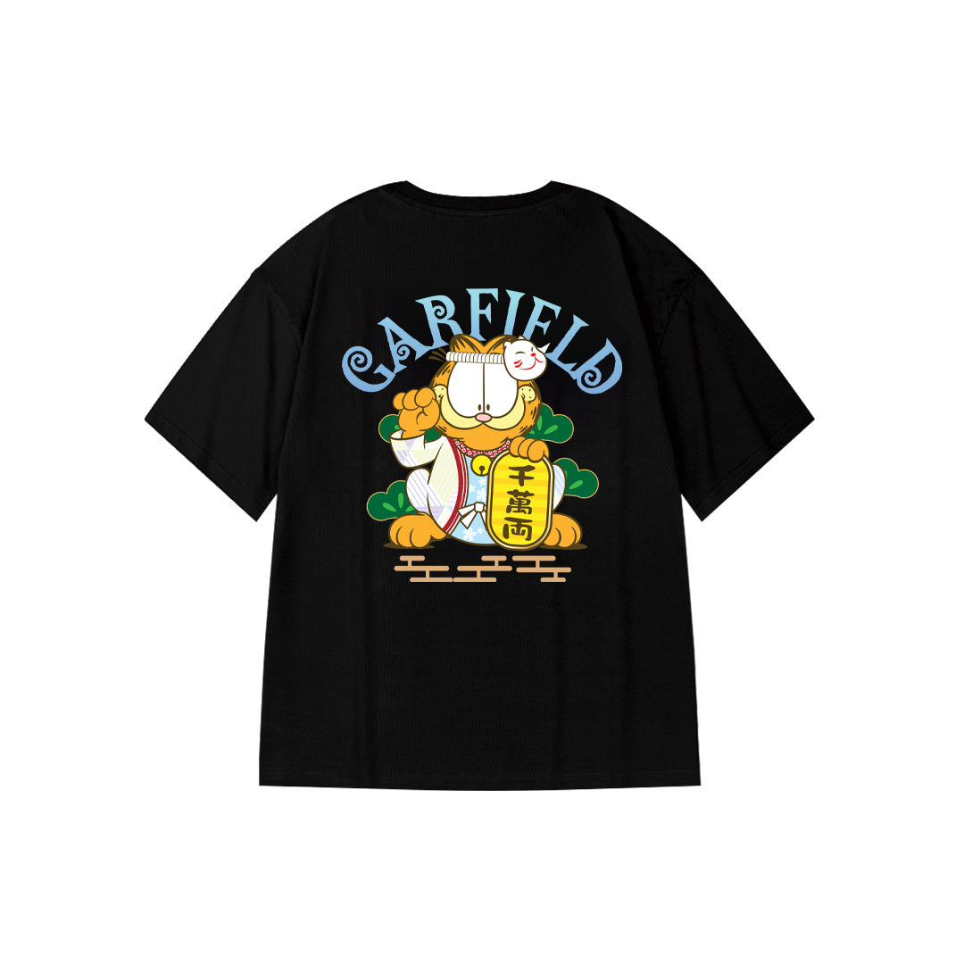 "Lucky Garfield" High Graded Odell Fabric Oversized Tee 2724