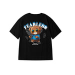 "Fearless Bear" Oversized Tee 2534
