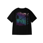 "Snoopy" Oversized Unisex Reflective Kids T-Shirt 26101