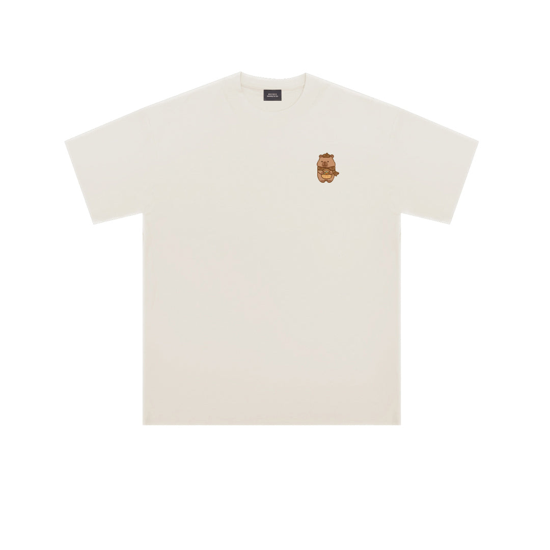 "CHILLMATES"CAPYBARA Oversized Tee - 3638