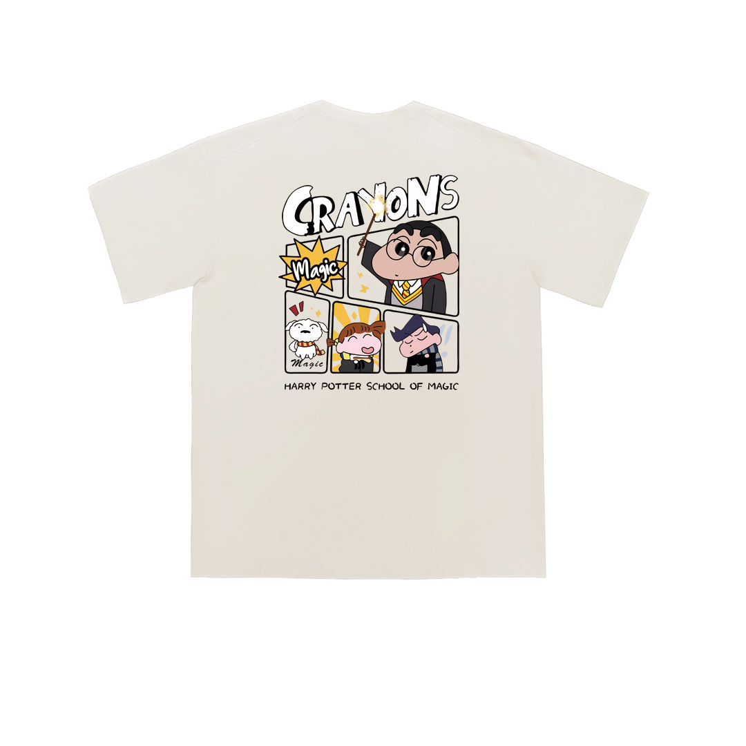 ”MAGIC CRAYONS" Oversized Tee - 3600