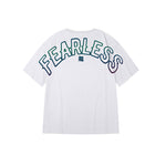 "Fearless龙" High Graded Odell Fabric Reflective Print Oversized Tee 2670