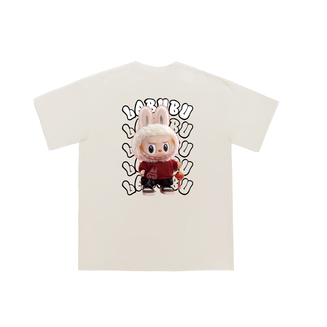 "Labubu in Fortune Attire" Oversized Unisex Kids T-Shirt 20941