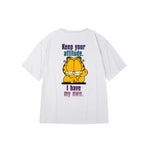 "Garfield Attitude" High Graded Odell Fabric Oversized Tee 2722