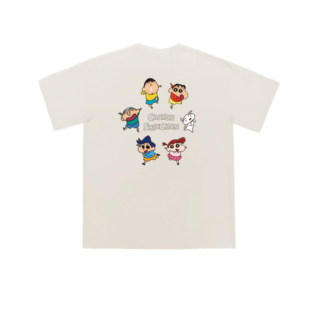”CRAYON FRIENDS" Oversized Tee -3732