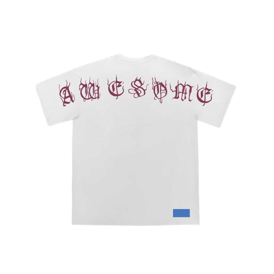 "AWESOME" Oversized Tee - 2919