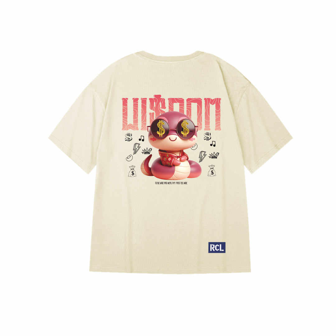 "WI$DOM SNAKE" Oversized Tee - 2993