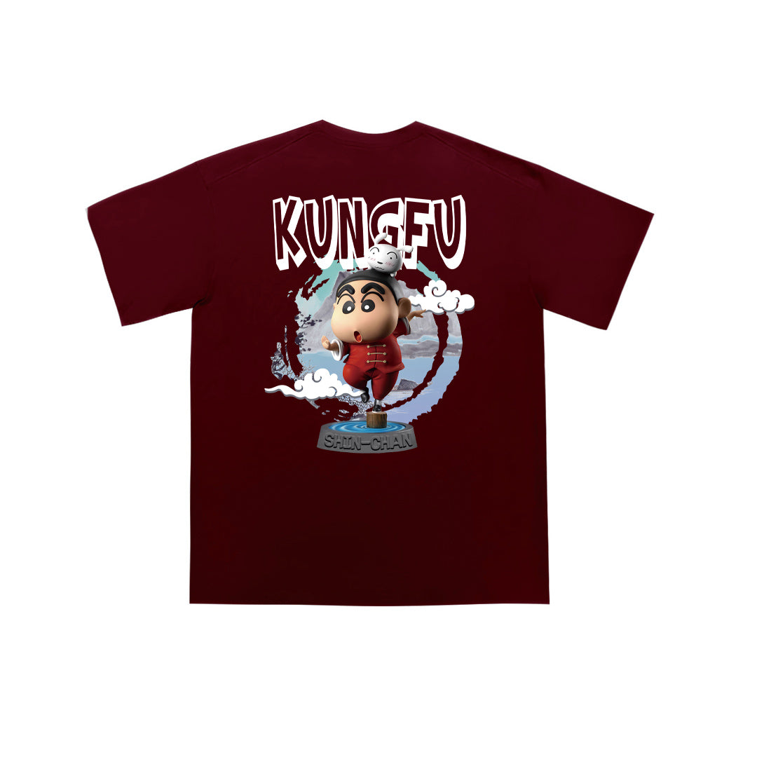 "Kung Fu" Oversized Tee - 2048