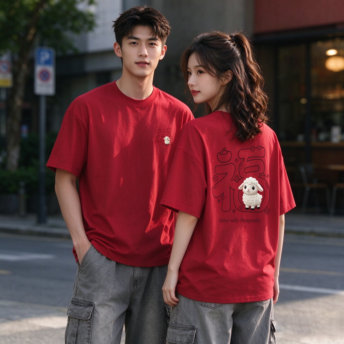 NEW YEAR Oversized Tee - 3959