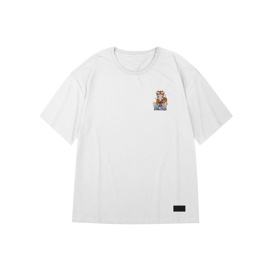 "Lion Dance Luffy" Oversized Tee - 2968